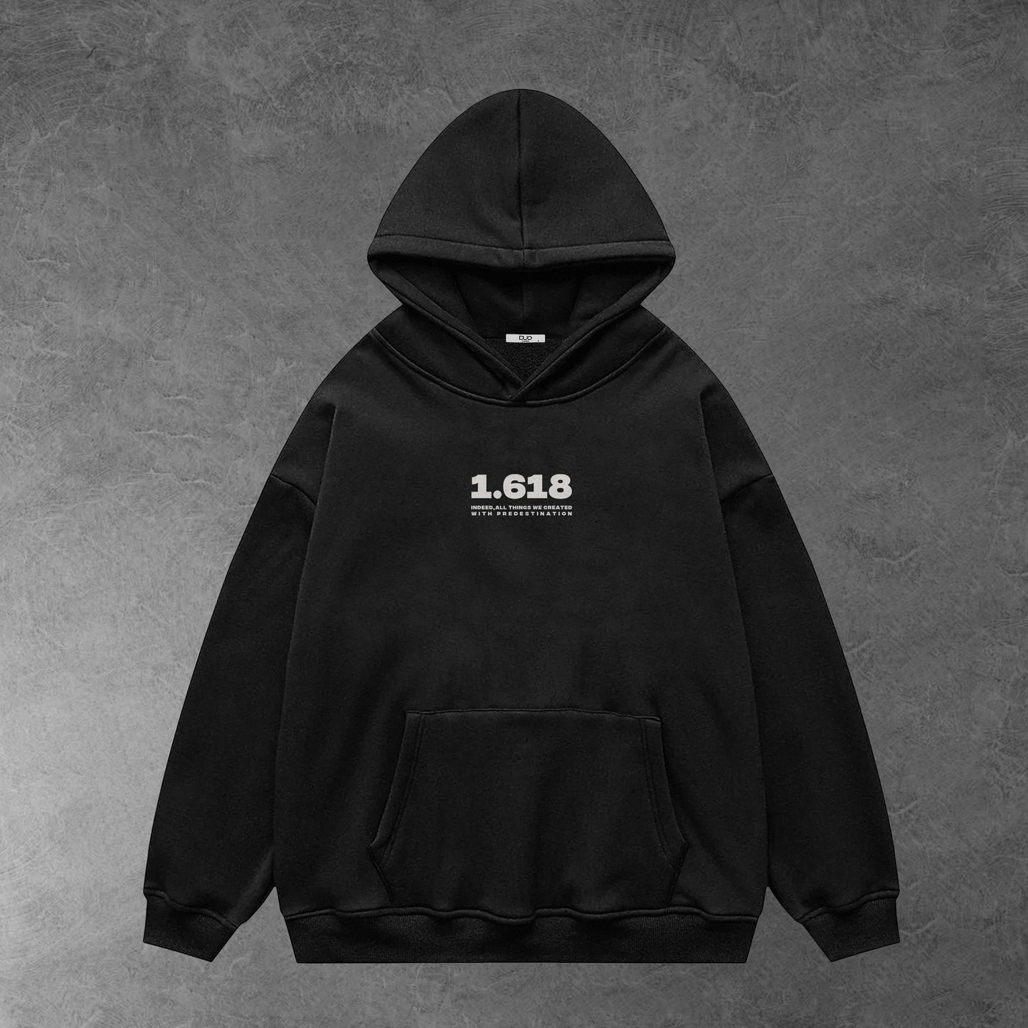 1.618 oversized hoodie / Unisex
