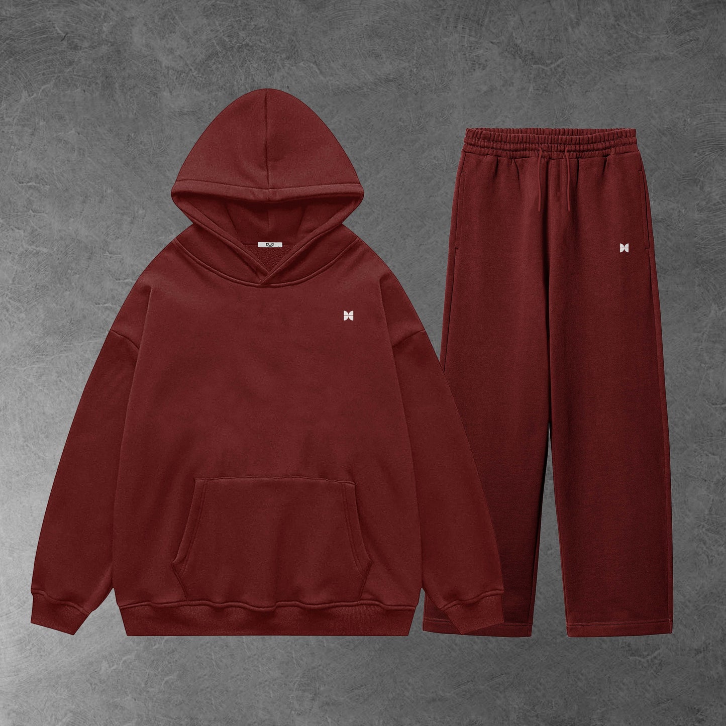 Maroon set - Oversized / Unisex