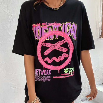 Identical - Oversized black tee