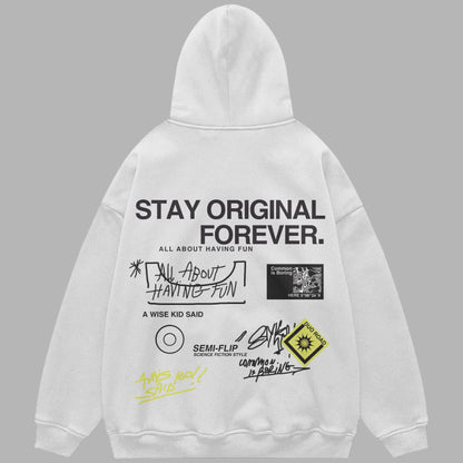 Stay original oversized hoodie / Unisex