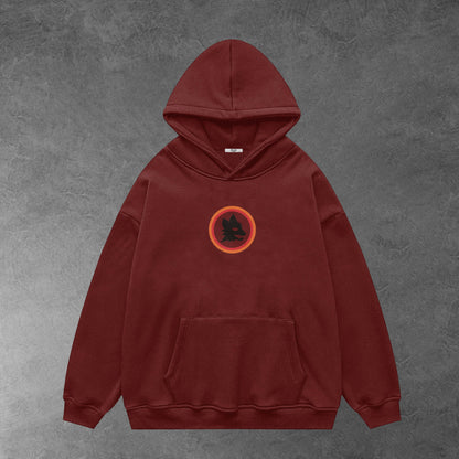 AS Roma - Oversized hoodie Unisex