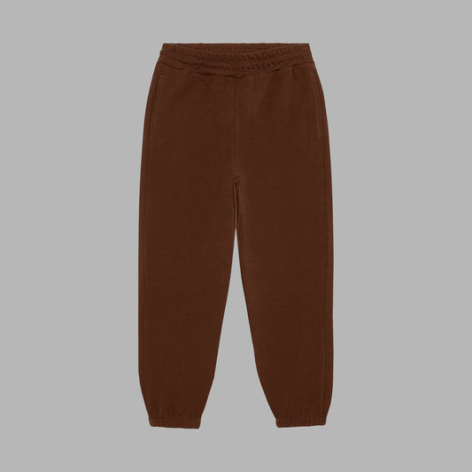 Plain Sweatpant unisex - Dark mocca