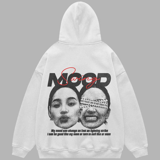 Saving mood oversized hoodie - Unisex