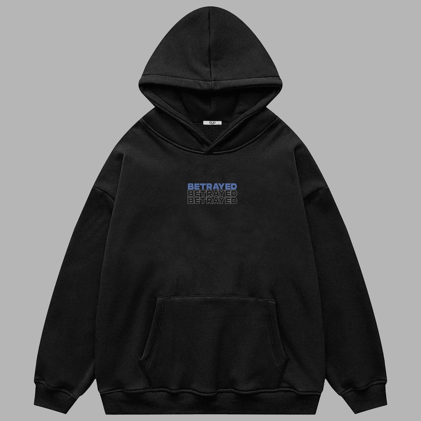 betrayed oversized hoodie / Unisex