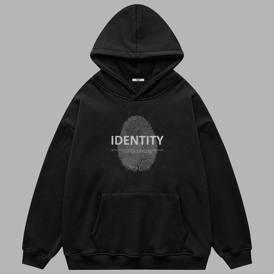 Identity oversized hoodie - Unisex