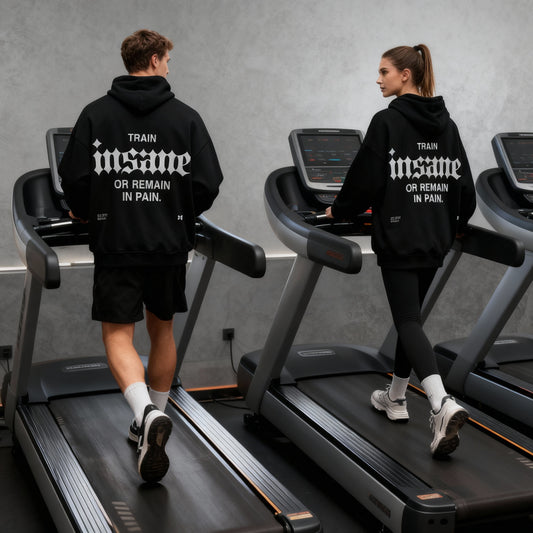 Train insane oversized hoodie - Unisex