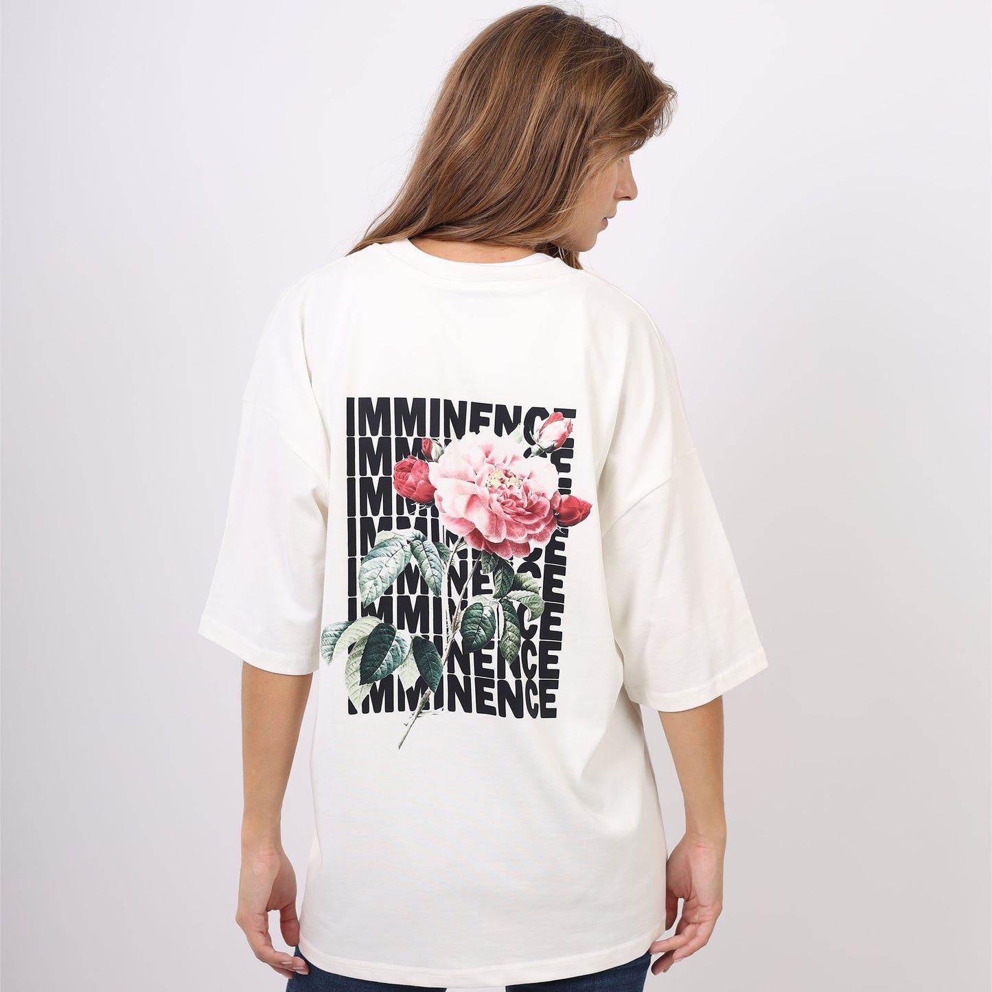 Imminence - Oversized white tee