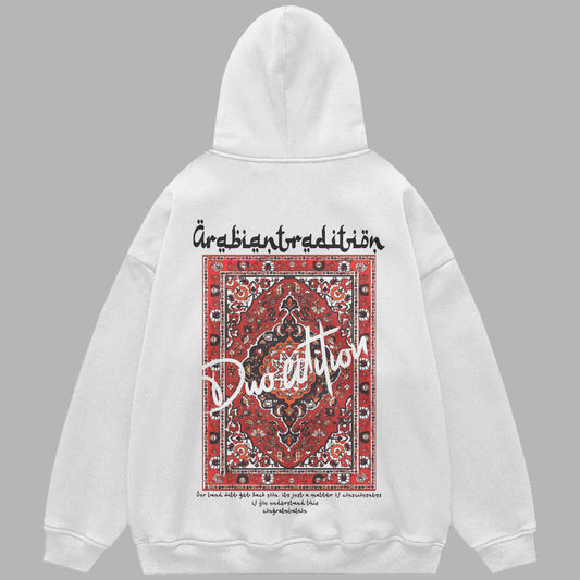 Arabian tradition oversized hoodie / Unisex