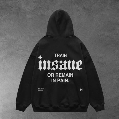 Train insane oversized hoodie - Unisex