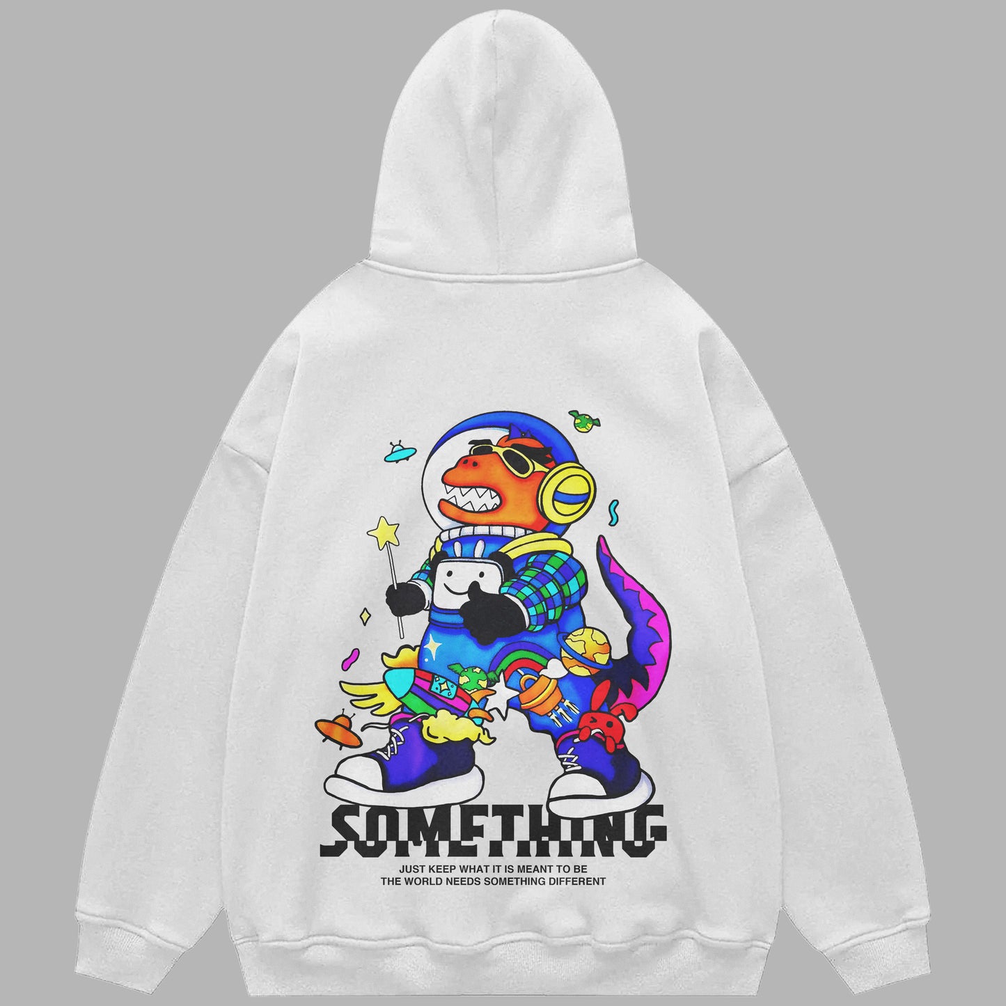 Something oversized hoodie / Unisex