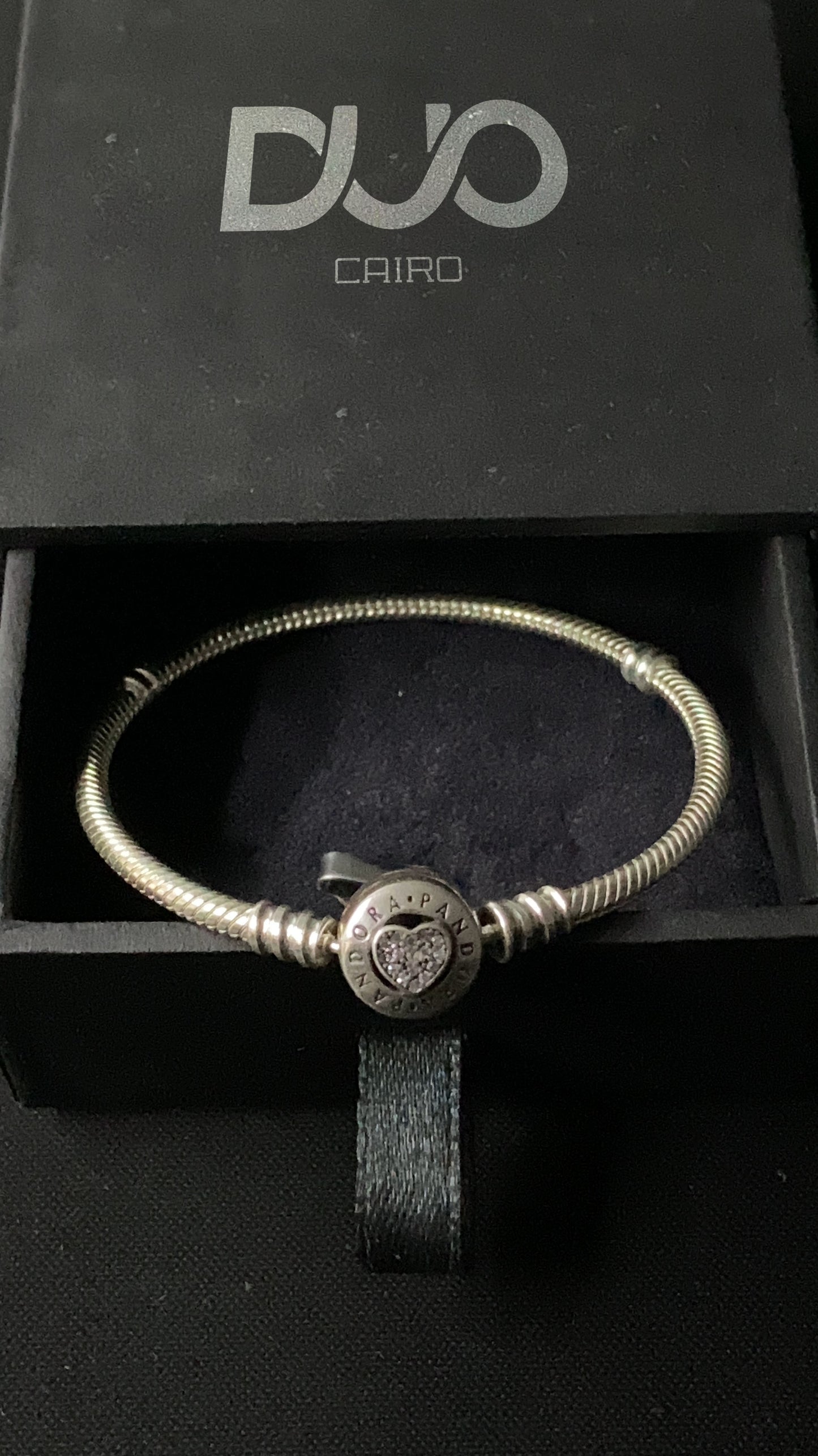 Charm pandora bracelet - 925 Silver Sterling