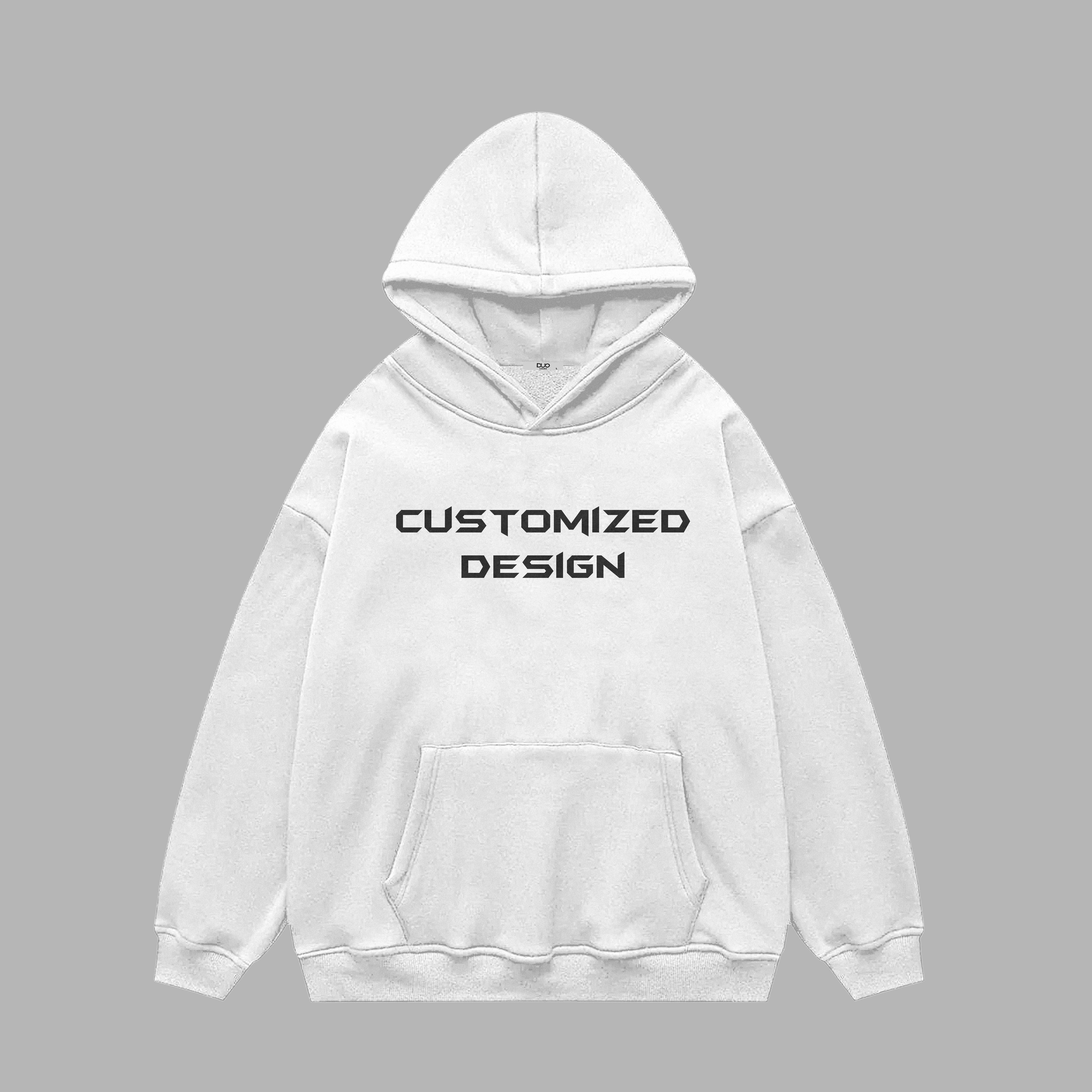 Customized oversized online hoodie