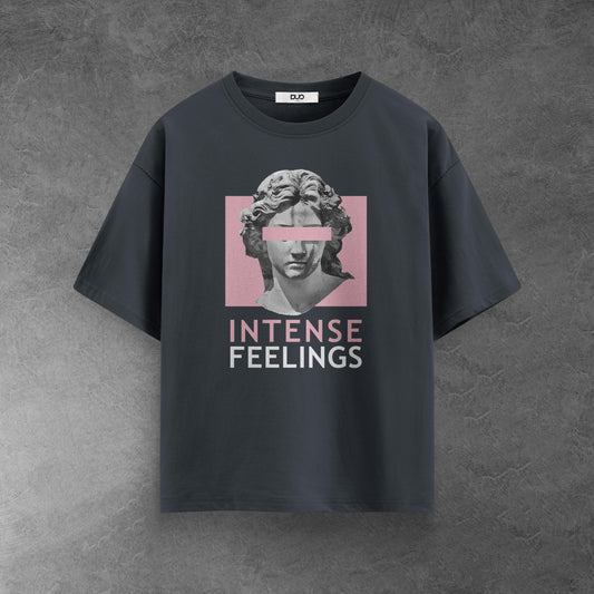 Intense feeling Oversized Tee (Uni-sex)