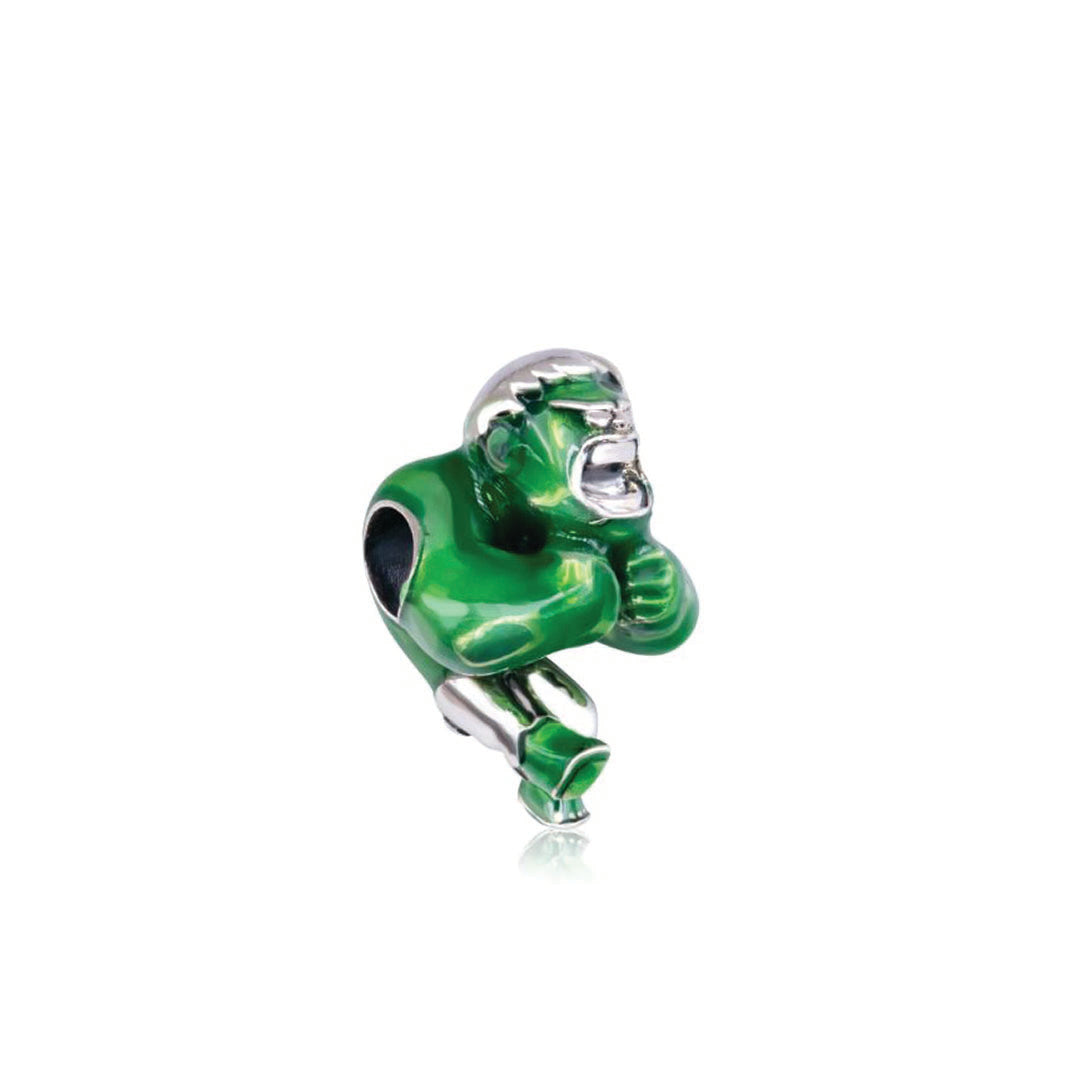 Hulk silver sterling charm