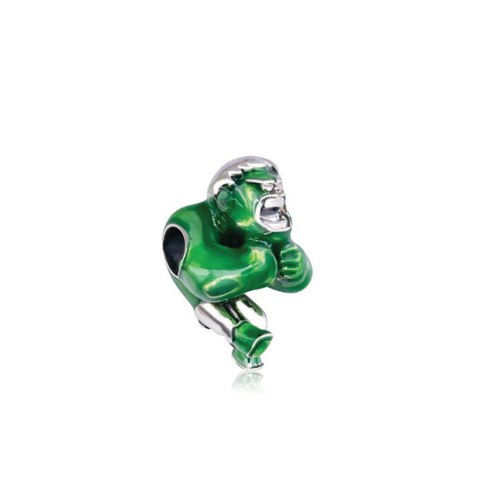 Hulk silver sterling charm